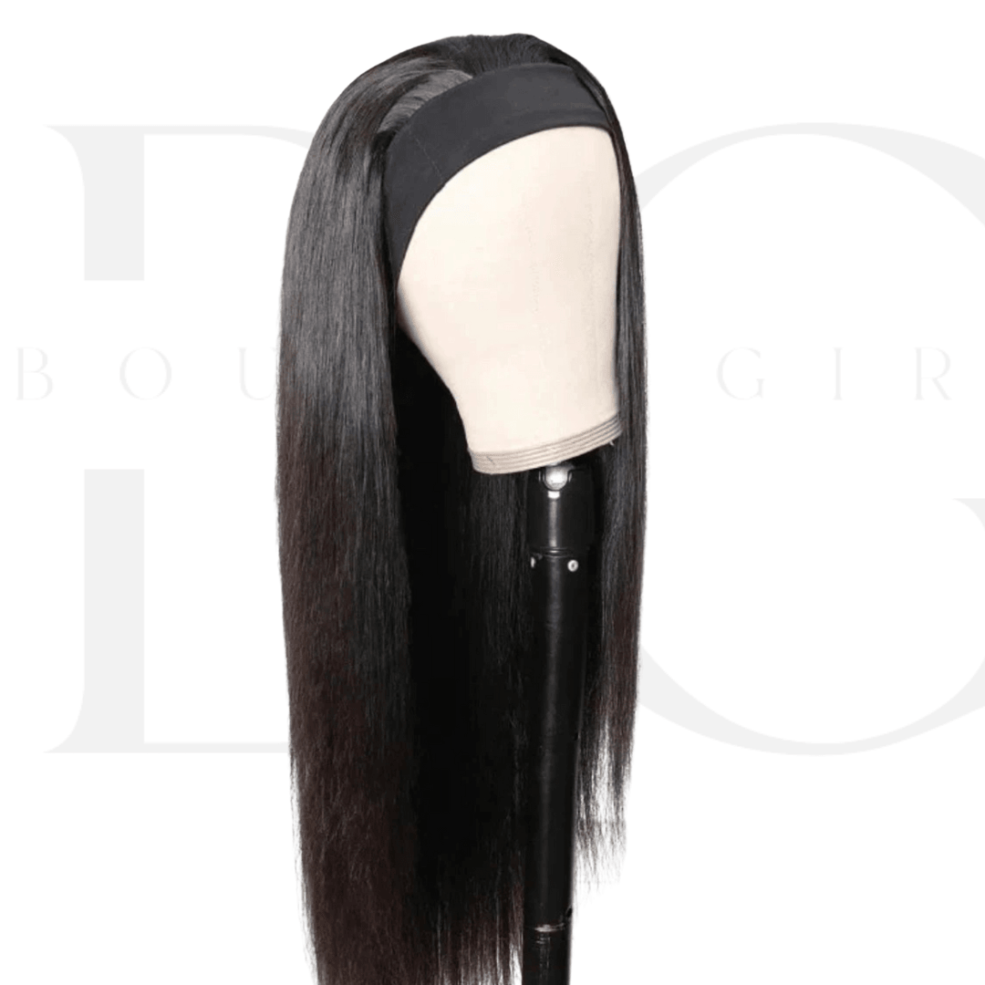 Head band wig