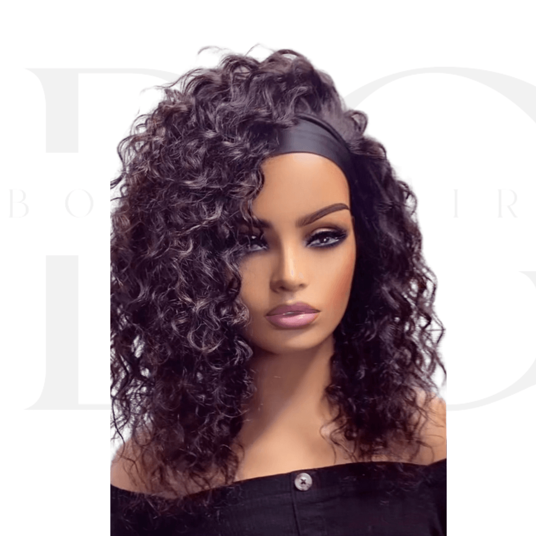 Curly head band unit